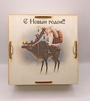 Копилка на каждый день "Дед мороз на олене" № 2 во Бокситогорске